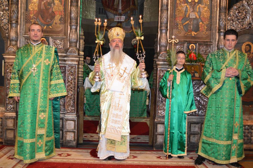 Sărbătoarea Rusaliilor la Catedrala din Cluj