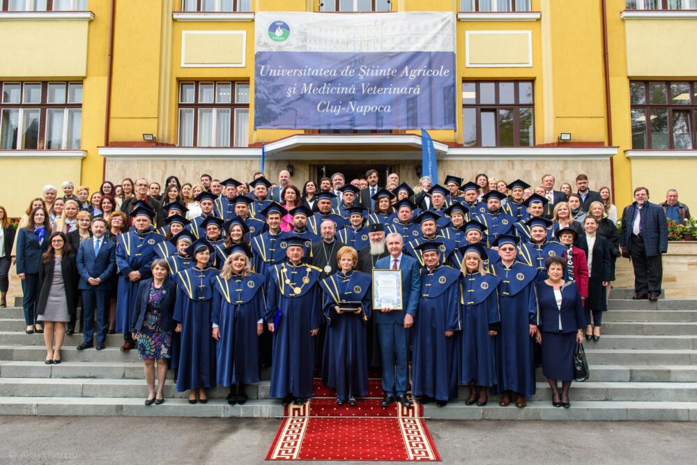 Majestatea Sa Margareta, Doctor Honoris Causa al USAMV din Cluj-Napoca | Mitropolitul Andrei a participat la festivitatea de acordare a titlului