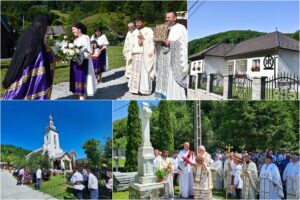 Liturghie arhierească și binecuvântarea noii case parohiale din Strâmbu