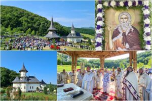 Mii de pelerini la hramul Mănăstirii „Sfântul Proroc Ilie Tesviteanul” de la Nușeni