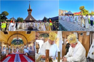 Biserica Militară de Garnizoană „Înălțarea Domnului” din Bistrița, resfințită de doi ierarhi