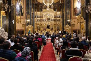 Episcopul-vicar Benedict a conferențiat pe tema „Tinerii și provocările societății contemporane”, la Biserica Domnița Bălașa din Capitală